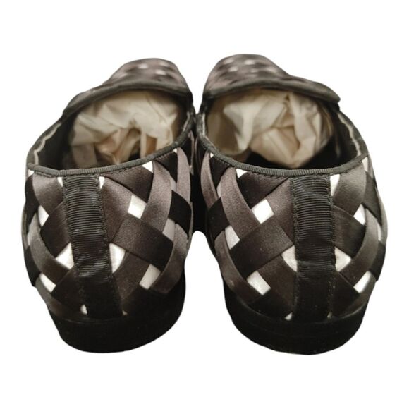 MEN'S FASHION PLAIN TOE SMOKER DRESS WEAVE SLIP ON BY AFTER MIDNIGHT. PRINCE. - Picture 5 of 8